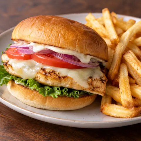 Chicken Sandwich with Cheese