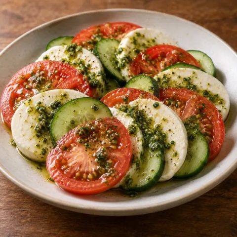 Tomato and Mozzarella Salad