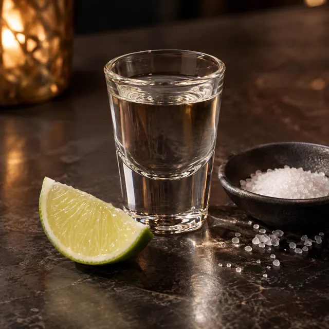 Jose Cuervo Silver (Glass)