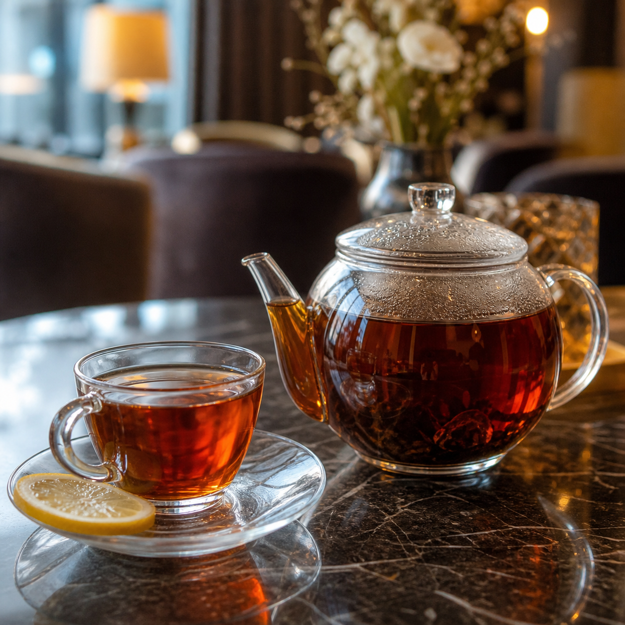 Selection of tea
